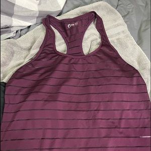 Workout razor back tank top